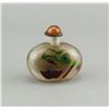 Image 1 : Chinese Peking Glass Carved Snuff Bottle 19th C