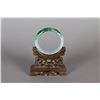 Image 2 : Chinese Two Tone Green Jadeite Bangle