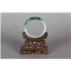 Image 3 : Chinese Two Tone Green Jadeite Bangle