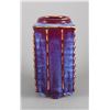 Image 1 : Chinese Flambe Porcelain Square Cong Vase Qianlong