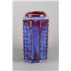 Image 3 : Chinese Flambe Porcelain Square Cong Vase Qianlong