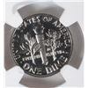 Image 3 : 1970 (NO S) PROOF ROOSEVELT DIME NGC PF-68 (RANK #54 100 GREATEST US MODERN COIN