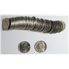 Image 1 : ORIGINAL BU ROLL OF 1938 JEFFERSON NICKELS, TOUGH!