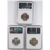 Image 2 : ( 3 ) NGC GRADED WASHINGTON QUARTERS: 1951 MS-65, 1954 MS-65 & 1964-D MS64
