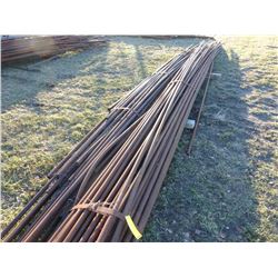 2 BUNDLES OF 1 1/4" + 1 1/2" TUBING