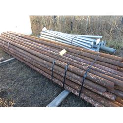 BUNDLE OF 3" X 12' (APPROXIMATELY) TUBING