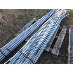 2 BUNDLES OF 1/2" - 1 1/4" GALVANIZED TUBING