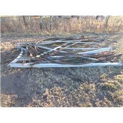 FUEL TANK STAND & APPROXIMATELY 8 CABLE SLINGS