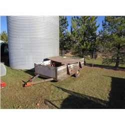 10' SINGLE AXLE UTILITY TRAILER