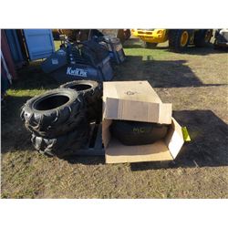 4 MAXXIS QUAD TIRES