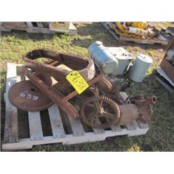 PALLET - ASSORTED ENGINE PARTS