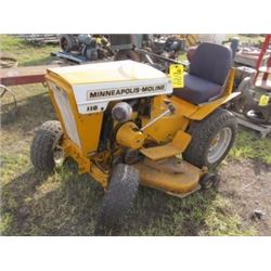 MINNEAPOLIS MOLINE 110 LAWN MOWER (#1)