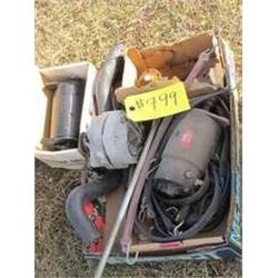 2 GEN. ALT. WATER PUMPS, 2 BUCKET SEATS