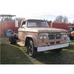 1963 DODGE SINGLE AXLE TRUCK