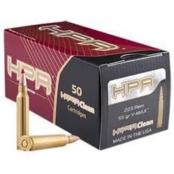 High Precision Range Ammo 223 Rem/5.56 NATO V-Max 60GR 300 Rounds UPC 818517010227