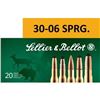Image 1 : Sellier & Bellot 30-06 Springfield Soft Point Cut-through Edge 150 GR 400Rounds 754908512232