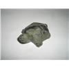 Image 1 : GENUINE JADE HAND CARVED TURTLE SCULPTURE!! JADE TURTLE HAS GOOD COLORING WITH BALCK STREAKS AND MEA