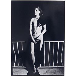 Vtg 1978 HELMUT NEWTON Nude Photo Postcard - Geneva