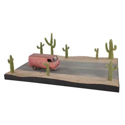 Men In Black Alien Smuggling Van & Cactus