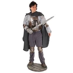 Army of Darkness Ash (Bruce Campbell) Screen Used Costume on Life Size Maquette Movie Props