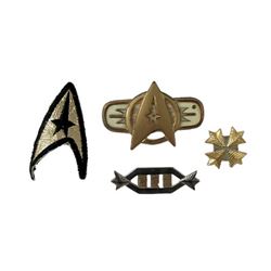 Star Trek Insignia and Pins Movie Props