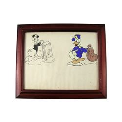 Disney Original Animation Production Drawing Movie Props