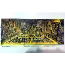 National Treasure Original Concept Painting of Treasure Room Final Design