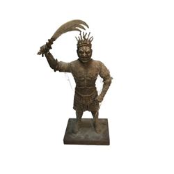 National Treasure Treasure Room Artifacts: Balinese Warrior Statue