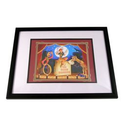 Disneyland Theme Park The Golden Horseshoe Print