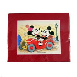Disney's Mickey and Minnie Mouse Hand Painted Animation Cel