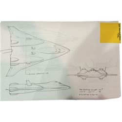 Fantastic Four Shuttle Concept Drawings