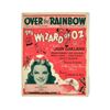 Image 1 : The Wizard of Oz  "Over The Rainbow" Judy Garland Sheet Music