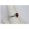 Image 2 : 1.75 CTW RUBY RING .925 STERLING SILVER