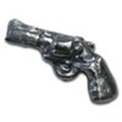 1 oz Silver Revolver Gun - MK Barz & Bullion