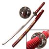 Image 1 : CARBON STEEL BLADE SAMURAI SWORD 40" OVERALL W/HAND PAI
