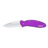 Image 1 : KERSHAW SCALLION ALUMINUM JEWEL PURPLE TONE KNIFE OVERA