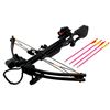 Image 1 : 175LBS ALL BLACK COMPOUND HUNTING CROSSBOW COMES W/RED