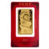 Image 1 : PAMP Suisse 100 Gram Gold Bar - 2013 Snake Design