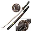 Image 1 : CARBON STEEL BLADE SAMURAI SWORD 40" OVERALL W/ HAND PA