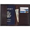 Image 1 : Embassy Solid Genuine Leather Brown Passport Cover
