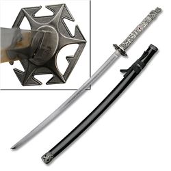 CARBON STEEL BLADE DRAGON SWORD 41.25" OVERALL