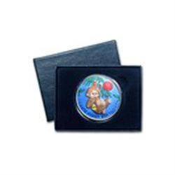 1 oz Silver Round - Baby's First Birthday (Enameled, w/