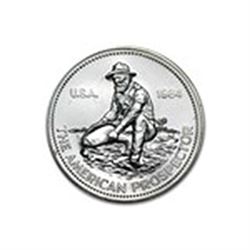 1 oz Silver Round - Engelhard Prospector (1984/E)