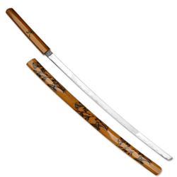 SHIRASAYA SWORD 38" OVERALL STAINLESS STEEL BLADE