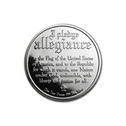 1 oz Silver Round - Pledge of Allegiance