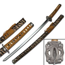 CARBON STEEL SAMURAI SWORD 40" OVERALL
