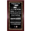 Image 1 : Chicago White Sox Subway Sign 16x32 Frame w/ auth Dirt