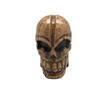 Image 1 : HAND MADE WOOD SKULL