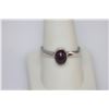 Image 2 : 1.20 CTW RUBY RING .925 STERLING SILVER