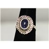 Image 1 : OVAL TANZANITE RING .925 STERLING SILVER 2.01 CTW